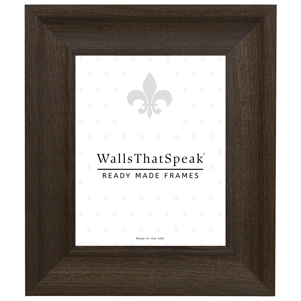 24x30 Picture Frame, Driftwood 25 2.5 Inch Wood Moulding, Wall Display Frame for Art, Posters, or Photos by wallsthatspeak